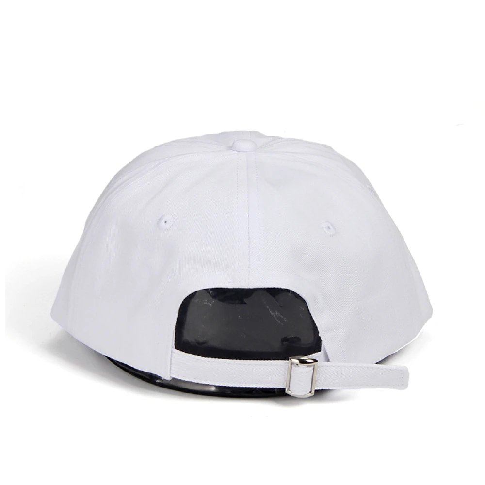 Washed Cotton 6 Panel Cap Flat Visor Unstructured Crown Baseball Caps Summer Sun Protection Hat Adjustable Outdoor for Men Women 4