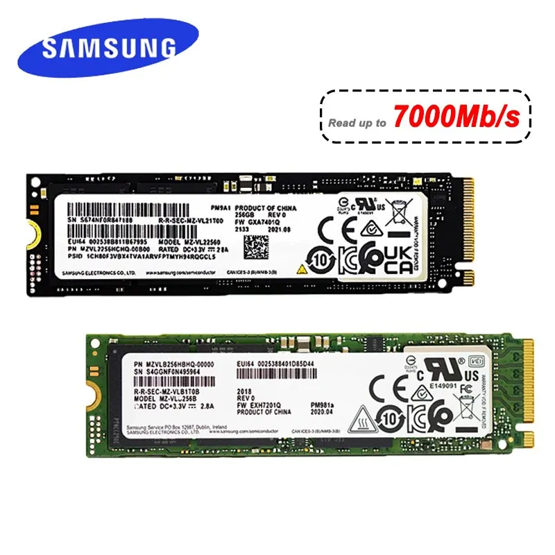 Samsung Ssd M2 Nvme 512Gb 256Gb 2230 Unità A Stato Solido Interna 1Tb Hdd Hard Disk Pm981A Pm9A1 M.2 2280 2T 128G Pcie Hd Computer