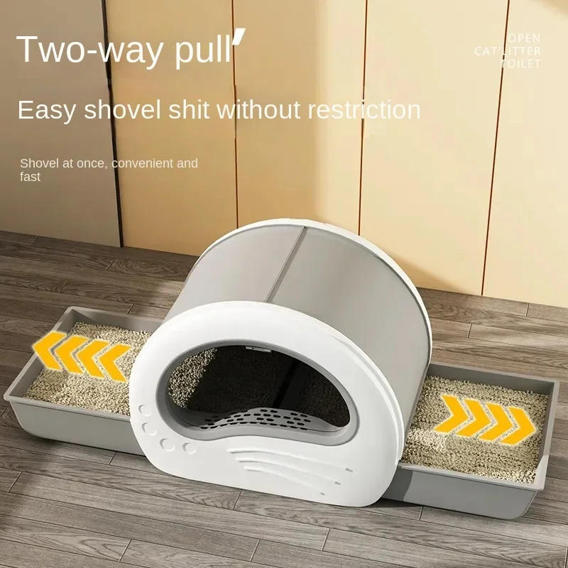 Cat Litter Box Fully Enclosed 4