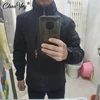 2024 DIY Autumn New Men Waterproof Hooded Custom Logo Windbreaker Jacket Coat Men Casual Outdoor Hiking Jacket Male Coat 5XL 5