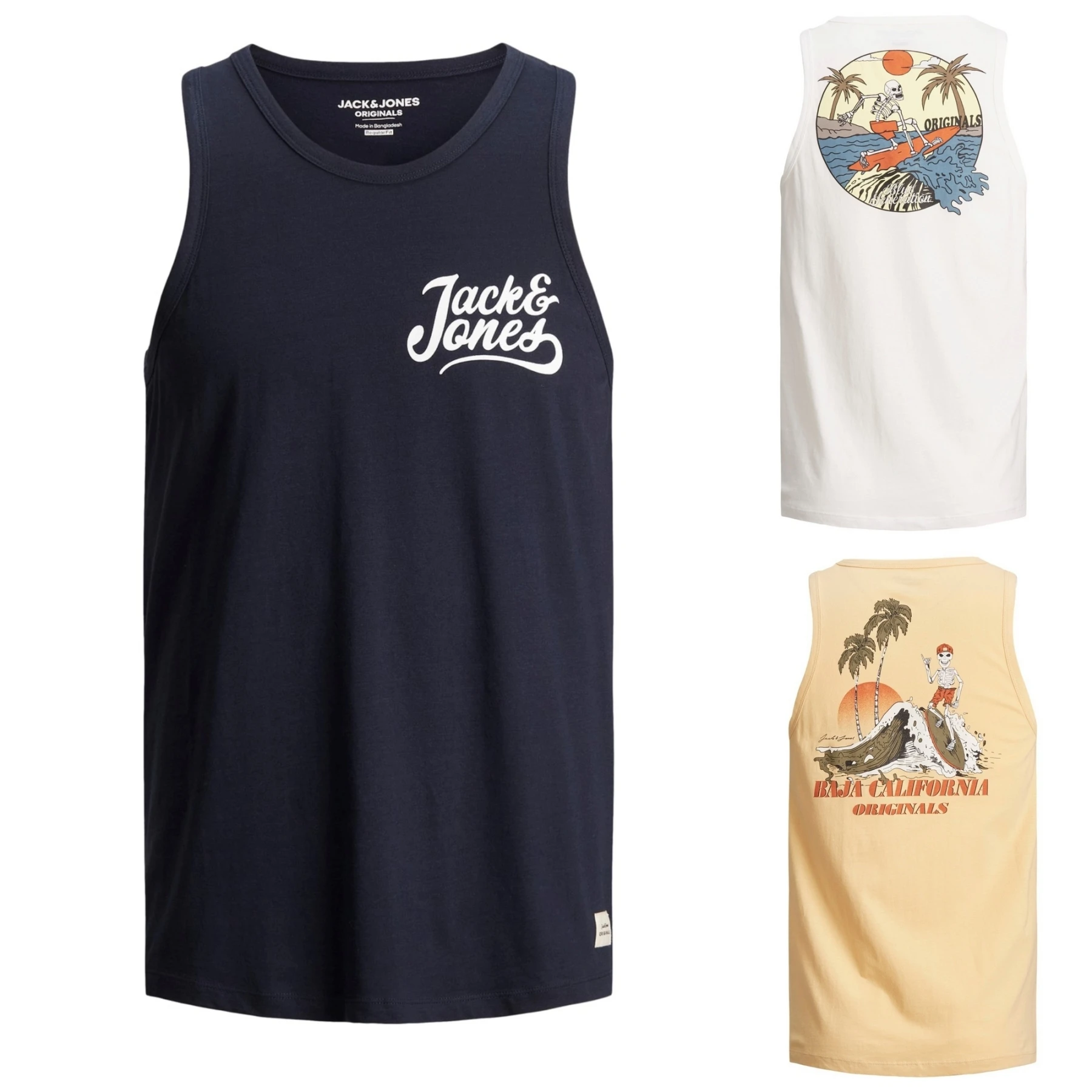 Jones Boy T-shirt Sleeveless Round Neck, Casual, Casual - - AliExpress