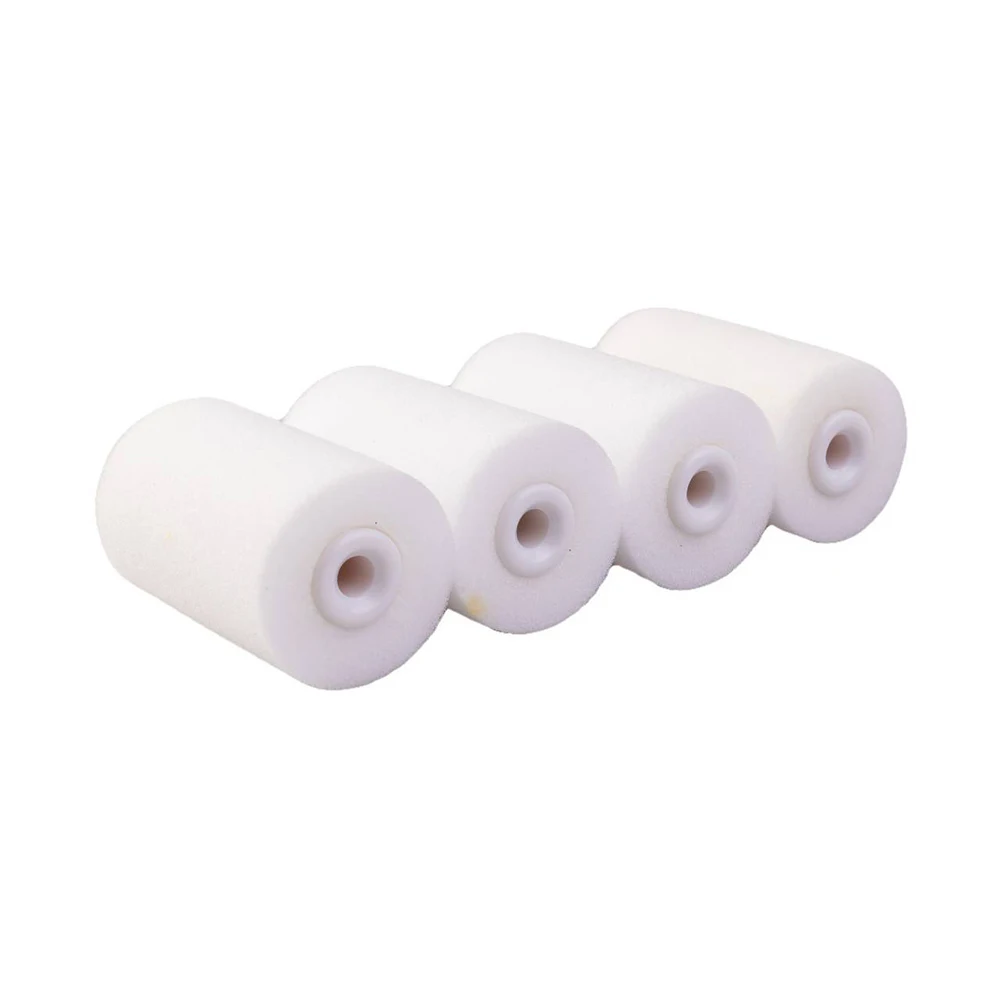 2 Inch Small Paint Roller Kit High-Density Foam Paint Roller Paint Tray Liner For Wall Painting Tools