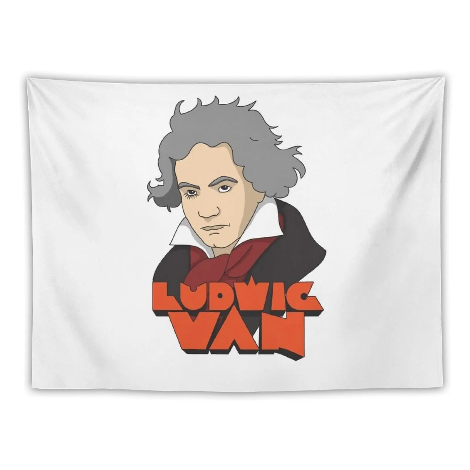 

The Old Ludwig Van Tapestry Aesthetic Home Decor Wall Deco Tapestry