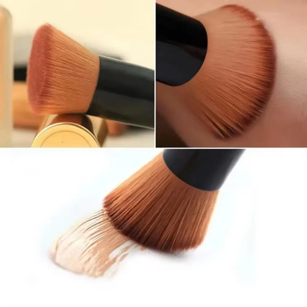 Description Picture 3 of itemPortable Angled Makeup Brushes Soft Multifunctional Foundation Brush Flat Top Professional Concealer Makeup Brushes