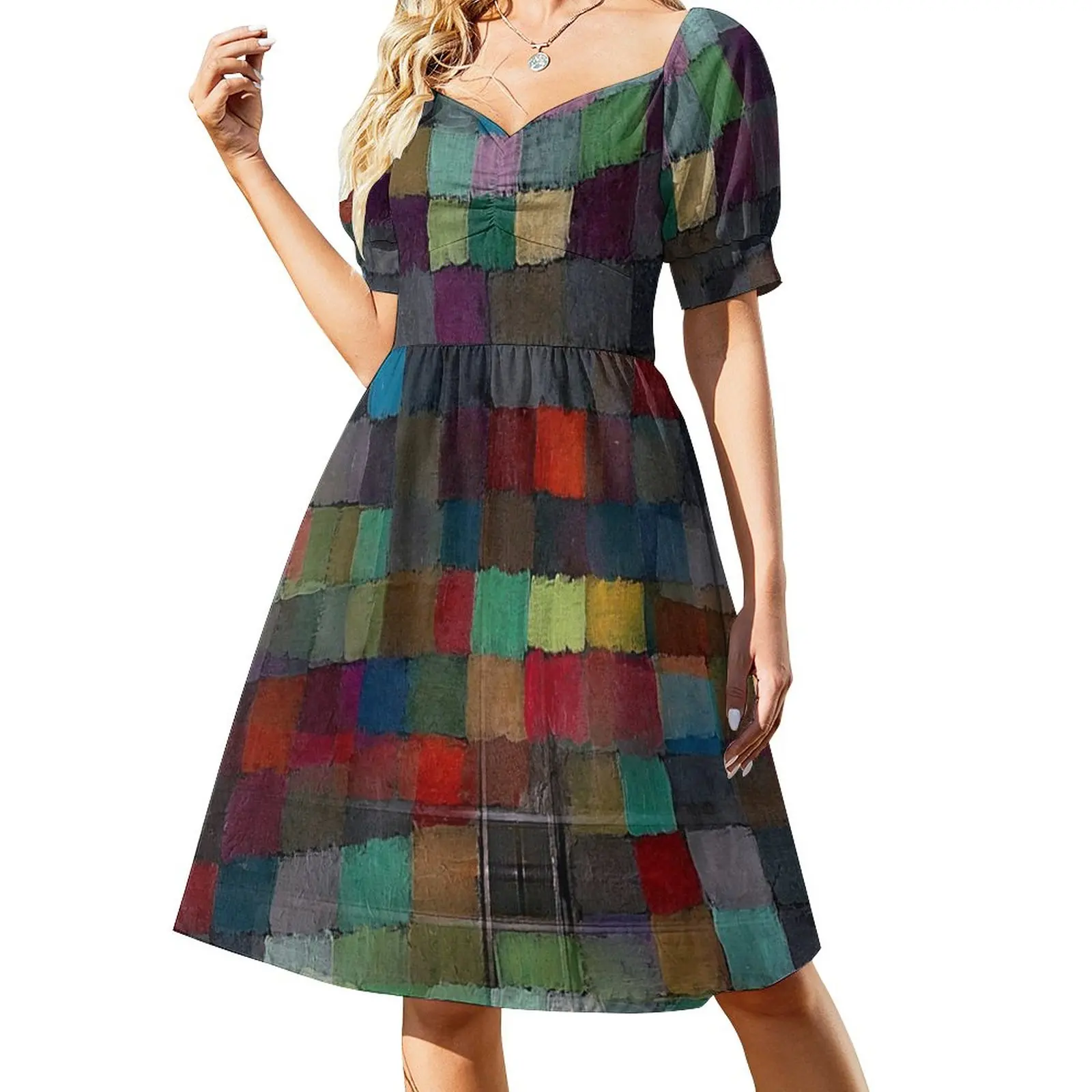 

Abstract Tiles Dress Party dresses Beachwear