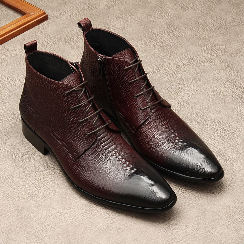 chinese dress ladies The Presley Lace-Up Boot - Brown