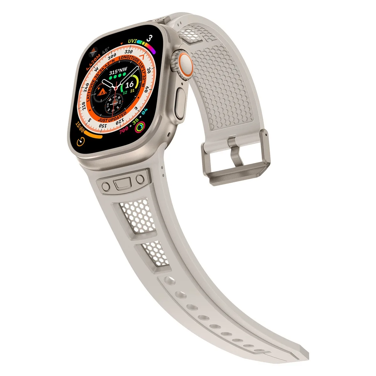 Uhrenarmband für iWatch 42/44/45/49 mm, modisches Metallarmband für die Uhrenserie Ultra2 Se 9/8/7/6_voghion.com