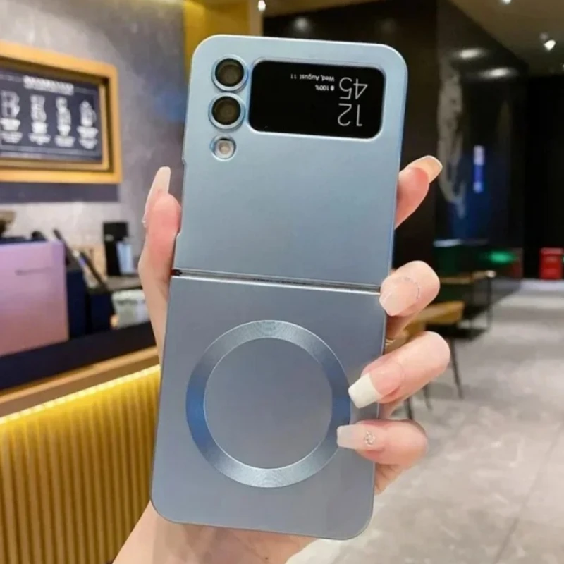 Magnetic Slim TPU Shockproof Case with Lens Protection