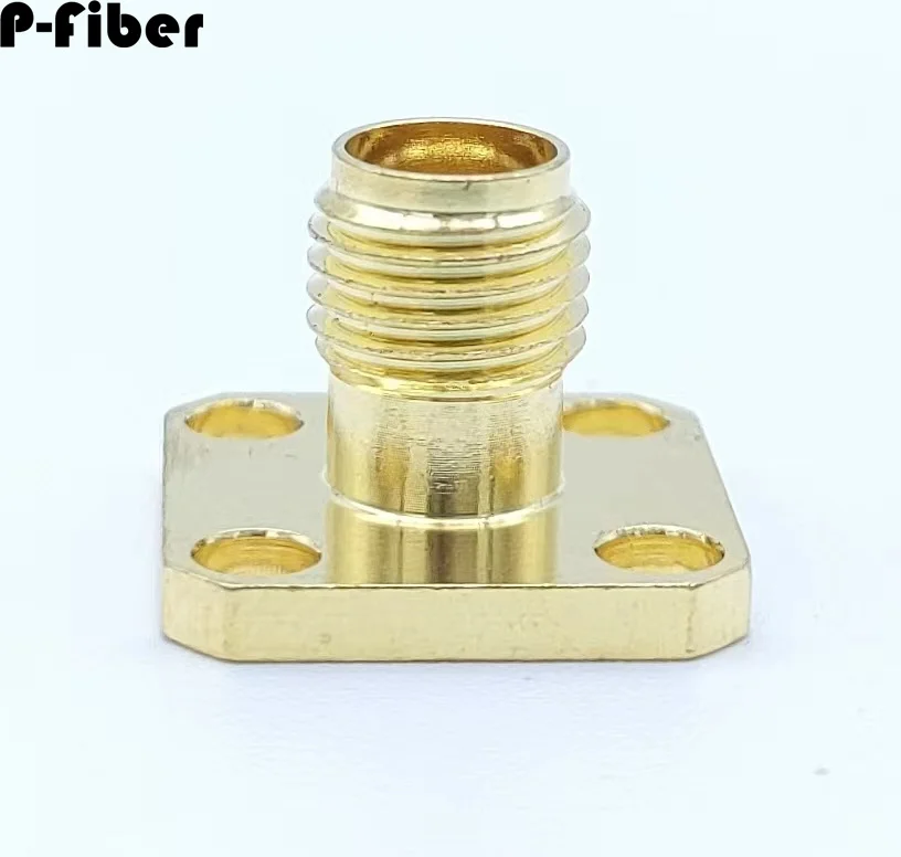 

Волоконно-оптический приборный порт 20 шт., оптоволоконный фланец SMA, оптоволоконный интерфейс SMA905, гнездовой разъем SMA905