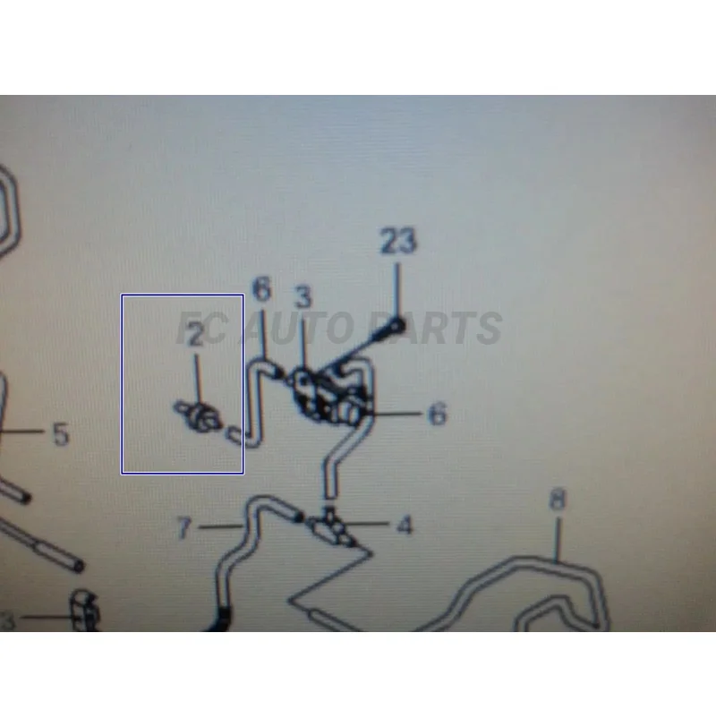 Check Valve For SsangYong KORANDO, MUSSO, MUSSO SPORTS ~05 #4154103000