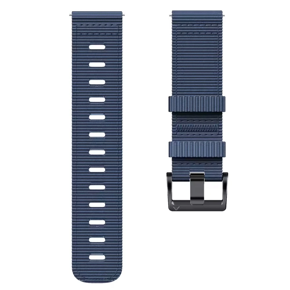 22mm Woven Nylon Sport Watch Strap Bracelet