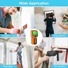 ZEXEF 5 in 1 Screw Detector Sensor Portable Wall Scanner Electronic Screw Sensor Locator with LCD Display Screen Detector 5