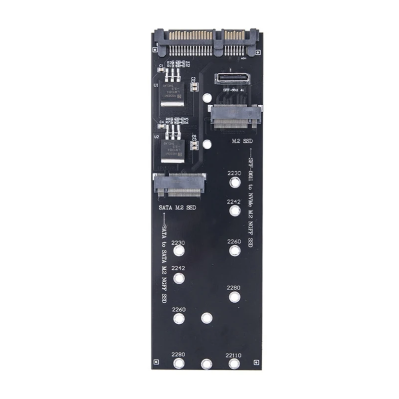 2023 Новый удобный адаптер NVMe M.2Ngff SSD для передачи данных на SFF8611 для нескольких устройств