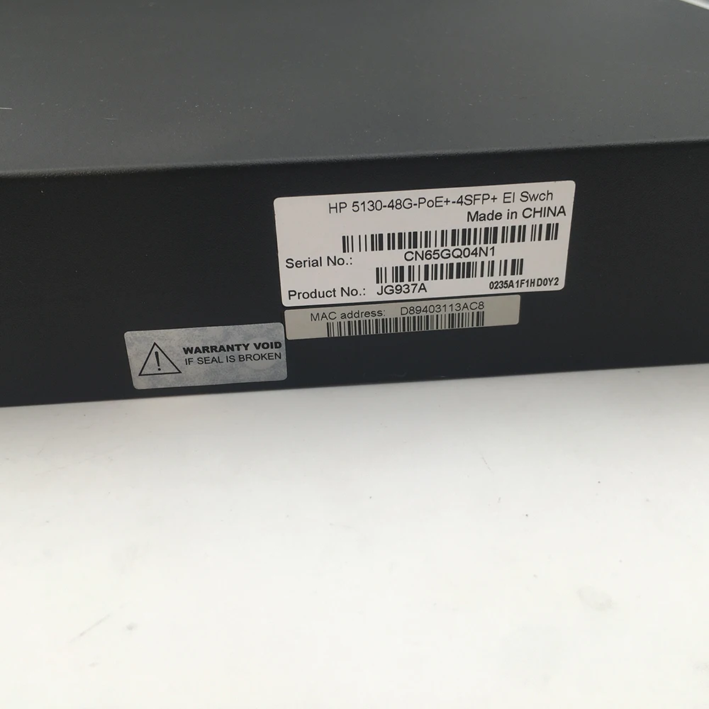 CN65GQ04N1 For HP PSU JG937A 5130-48G-POE+-4SFP+EI Swch 48-Port Gigabit 4-port 10 Gigabit Poe+ 4 CN65GQ04N1 For HP PSU JG937A 5130-48G-POE+-4SFP+EI Swch 48-Port Gigabit 4-port 10 Gigabit Poe+ - Image 2