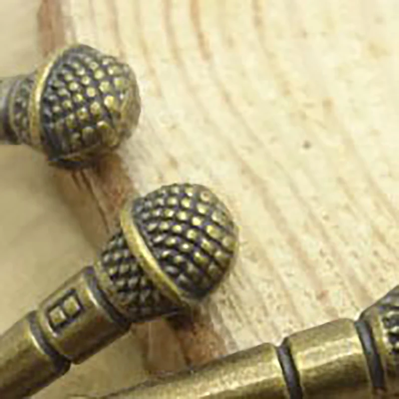 

Аксессуары для кукольного домика «сделай сам», 10 шт., аксессуары для ювелирных изделий из цинкового сплава в стиле ретро, украшения для музыки, подарки