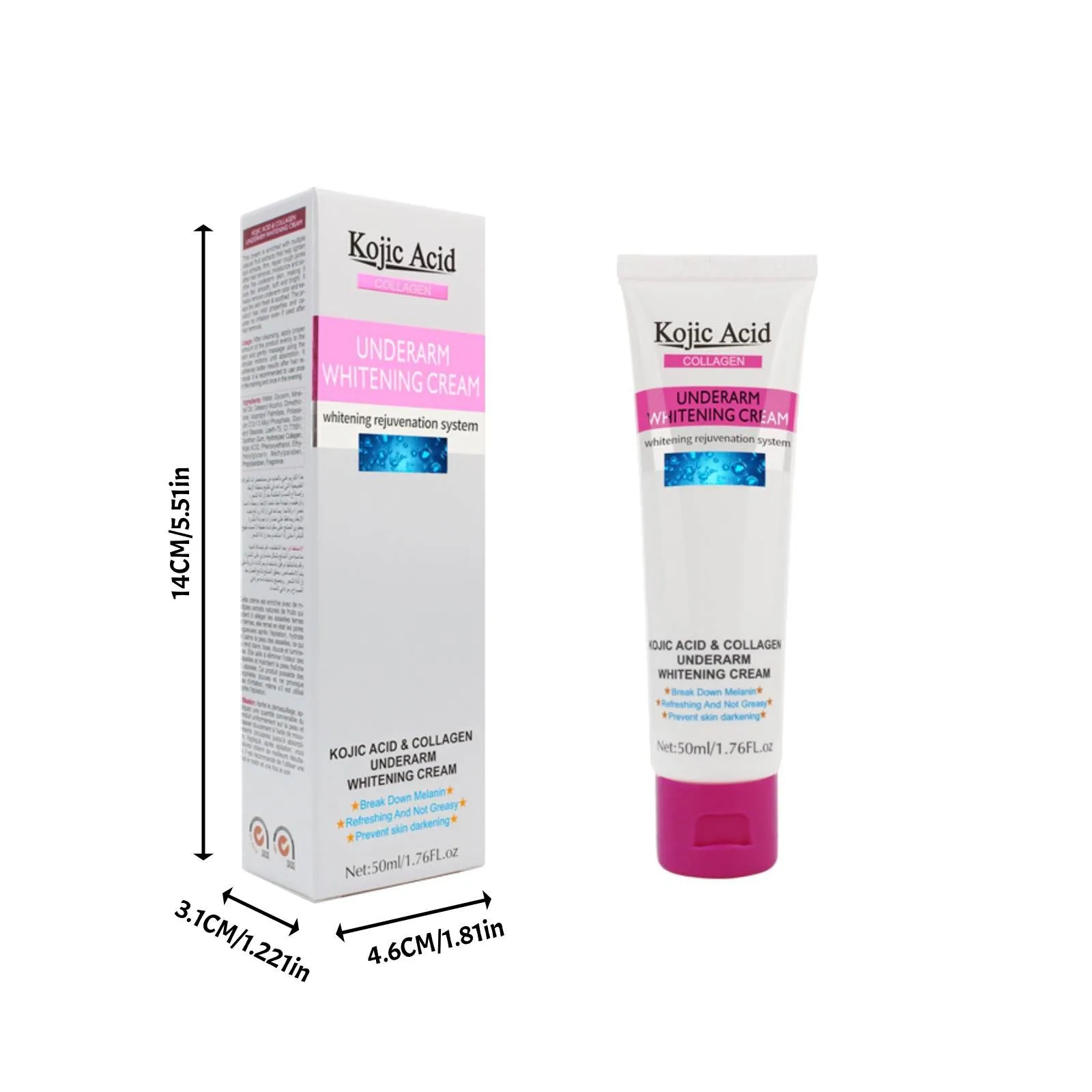 Kojic Whitening Underarms Local Skin Color Correction And Whitening Suitable For The Body Underarms Even Skin Tone And skin care products skin care essence