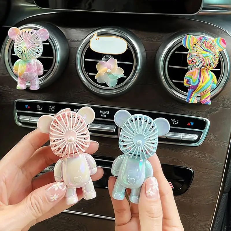 Deodorante Per Auto Profumo Simpatico Orso Vent Clip Diffusore Per Le Donne Decorazione Per Viaggi Estivi Beach Work Accessori Per Auto