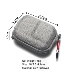 Portable Waterproof Shockproof Carrying Case for Action Camera Accessories (Mini Box)
