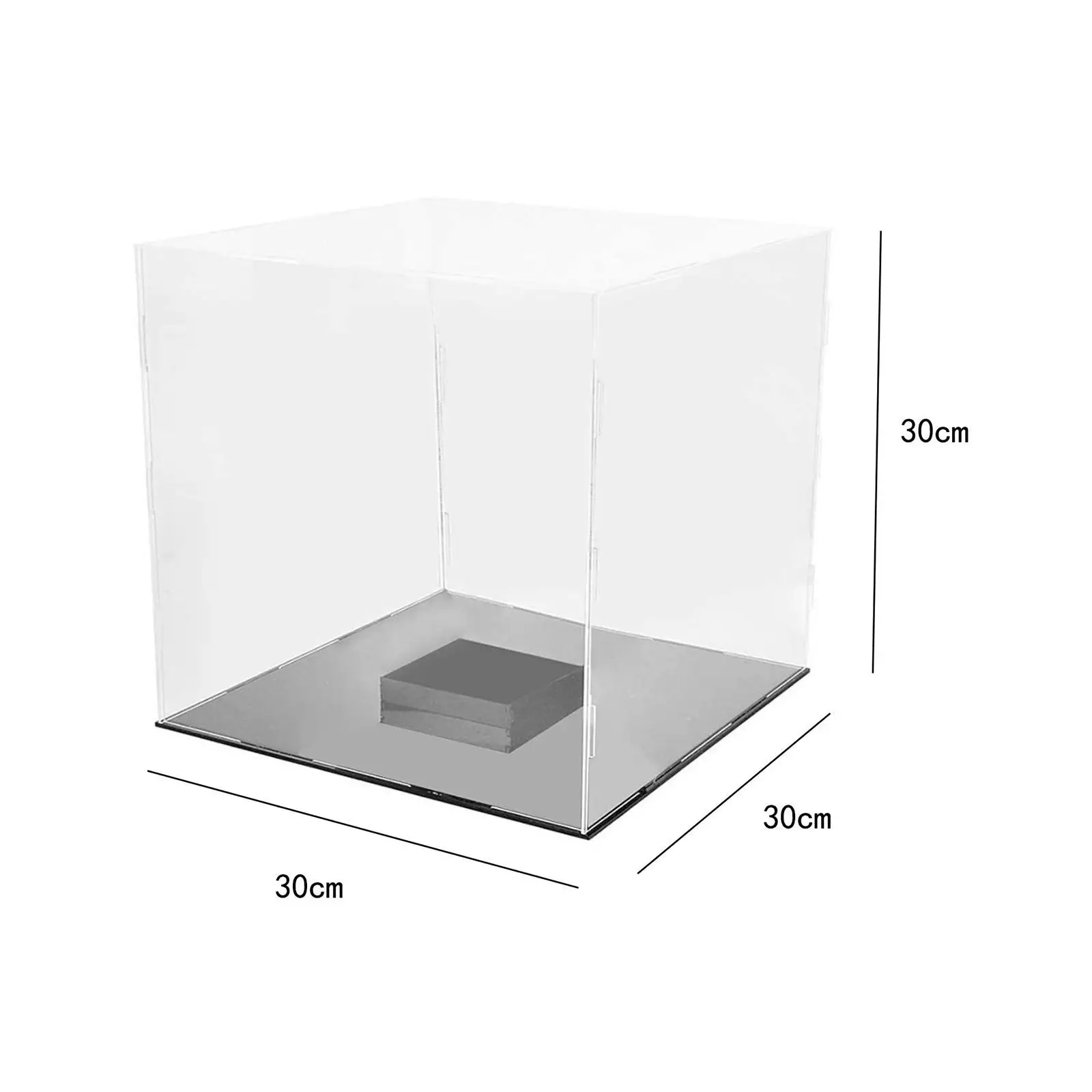 Clear Basketball Display Case Transparent Dust Cover for Basketball Sports