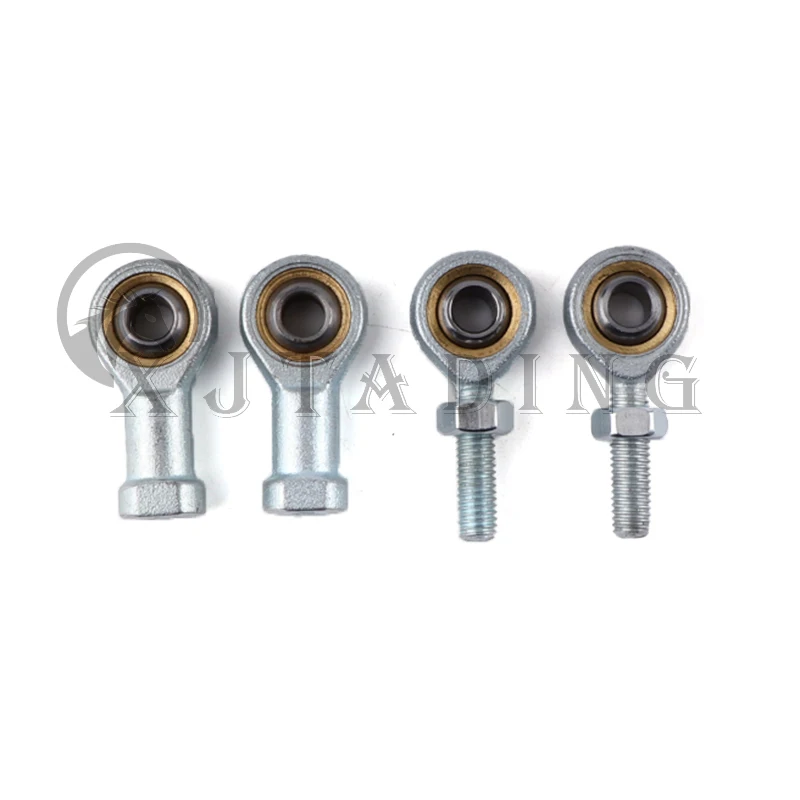 1 Pair 6mm/8mm/10mm Steering Tie Rod Ends Male/Female SA SI T/K Right and Left Hand Ball Joint Metric Threaded Rod End Bearing