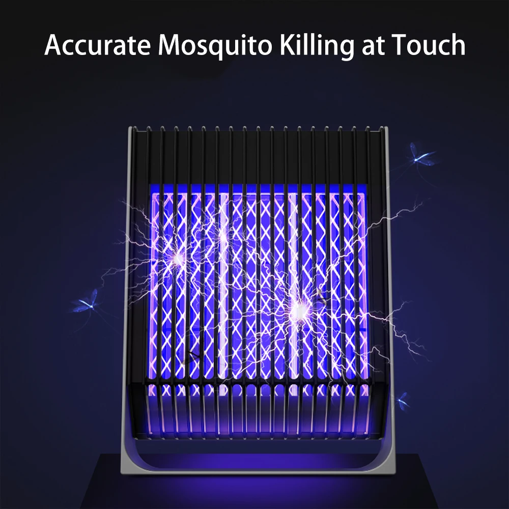 3 In 1 Shock Elettrico Mosquito Killer Lamp Usb Fly Trap Zapper Insect Killer Repellente Camera Da Letto Trappola Anti Zanzara All'Aperto