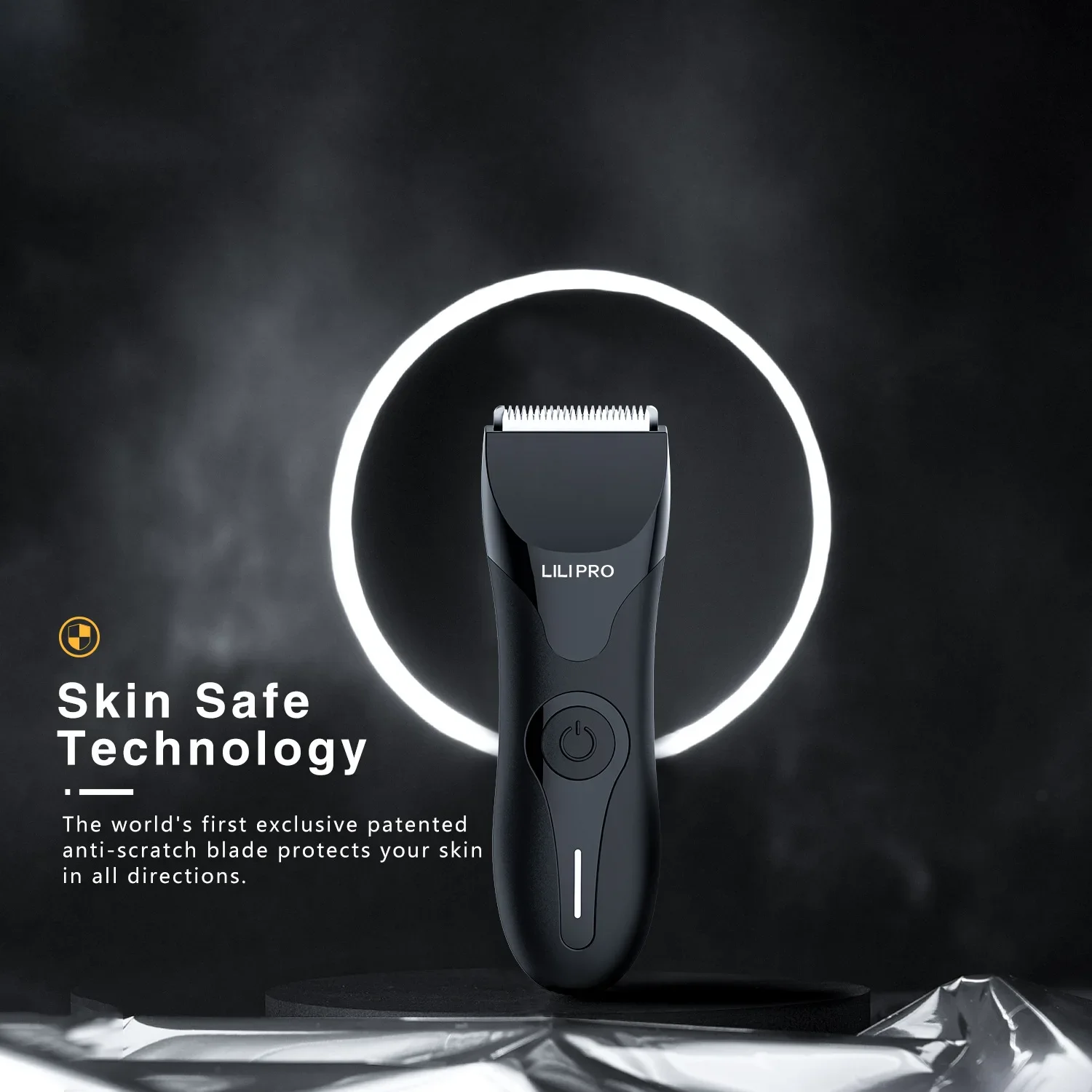Men's razor Waterproof electric shaver safety  Electric waterproof razor Mainland China Men's razor shaver A black razors 3