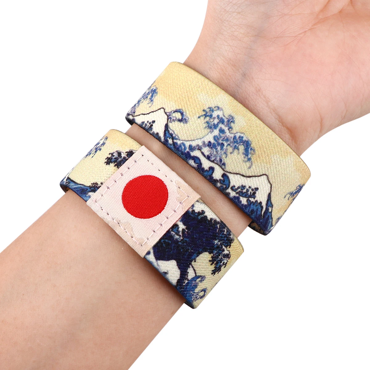 Autismus Awareness Elastisches Armband Wellen Mode Armband Für Frauen Männer Bunte Armreifen Zubehör Geburtstag Party Geschenk – Detail 2