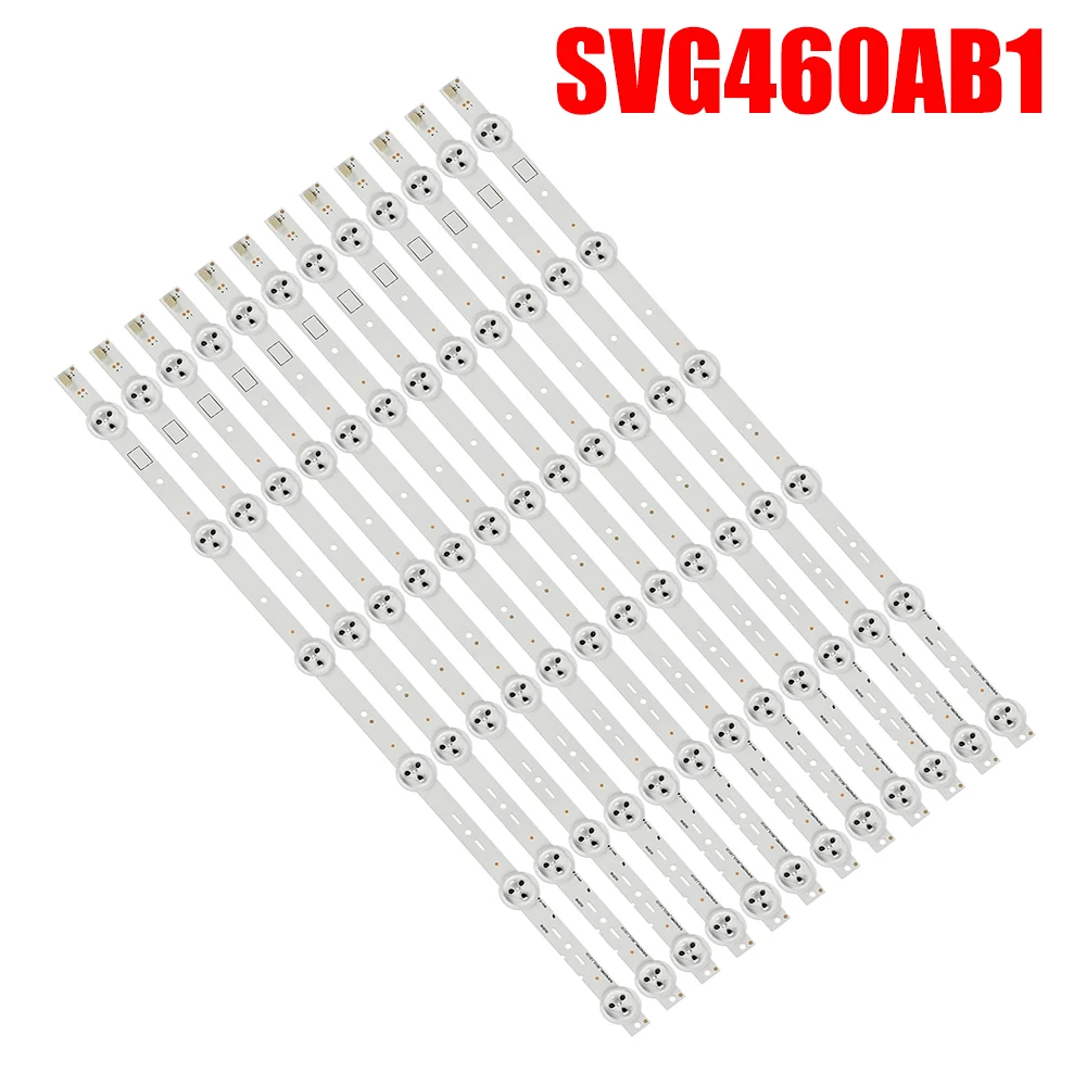 Tira de Retroiluminação Led 6leds Kdl46r470 Klv-46r470a Kdl-46r450a Kdl-46r473a S460dh11 Kdl-46ra70a Klv-46r476a Svg460ab1 Rev3 121121
