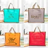 50pcs Customized Plastic Bag For Shopping Packaging Printed LOGO Gift Bag Wholesale Business Cloth Tote Bag(Printing Fee Is Extr 3
