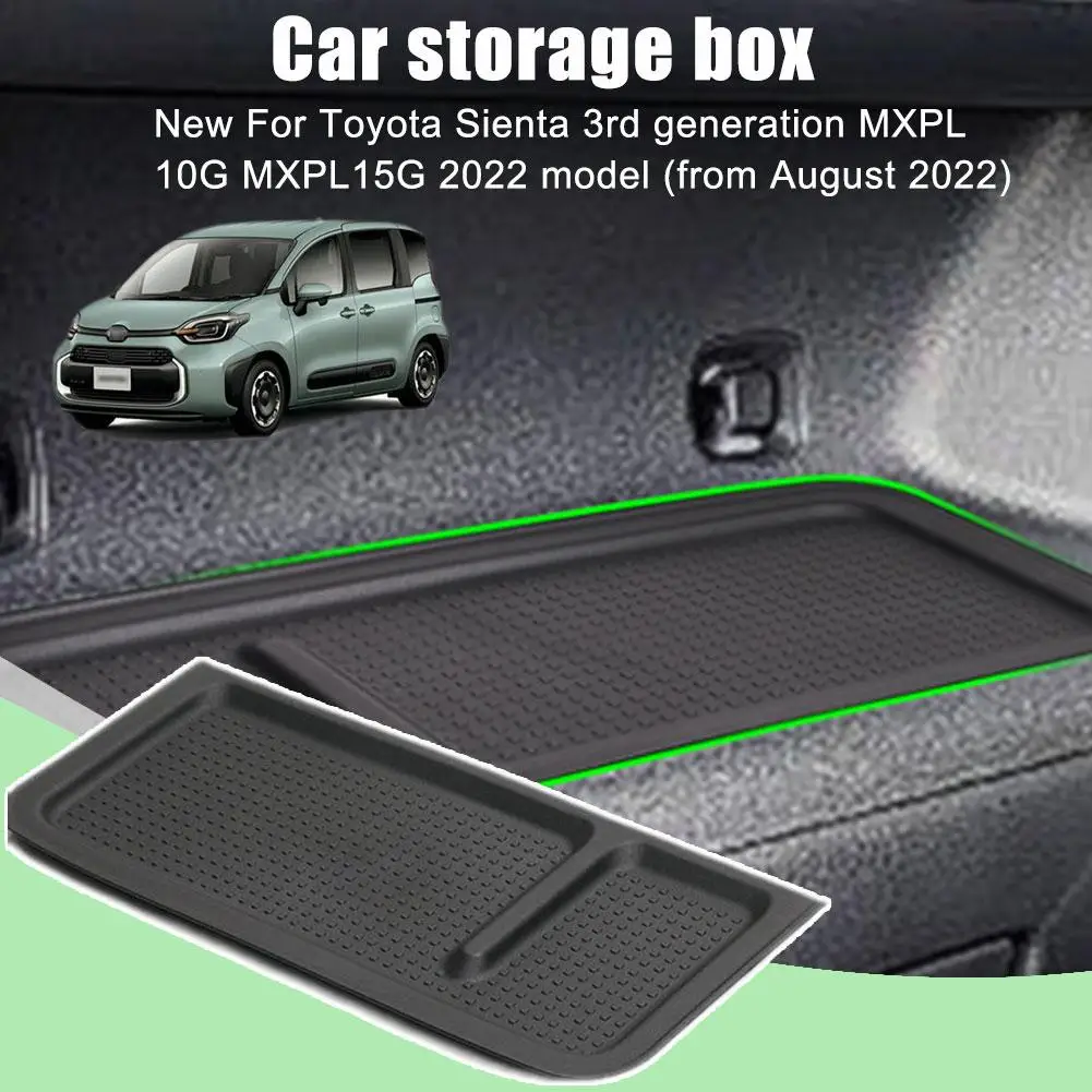 

For Toyota Sienta 10 Series Shift Side Pocket Case Organizer Anti-Slip Box Black Holder Car Storage Accessories Storage N8F9