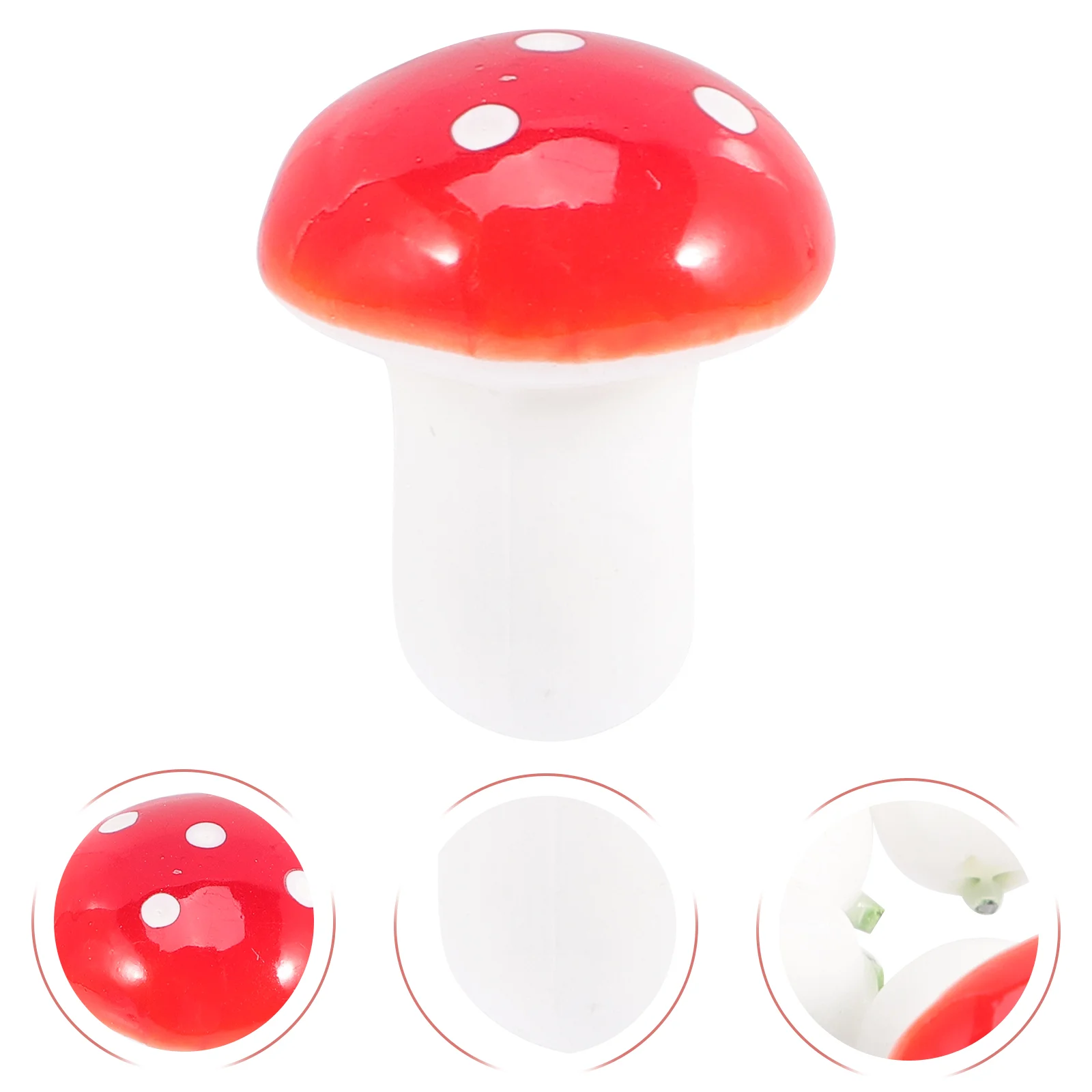 

Mini Miniature Fake Mushrooms Cake Decor Mini Garden Foam Mushroom Cake Top DIY Cake Decor Imitation Mushroom Jewelry