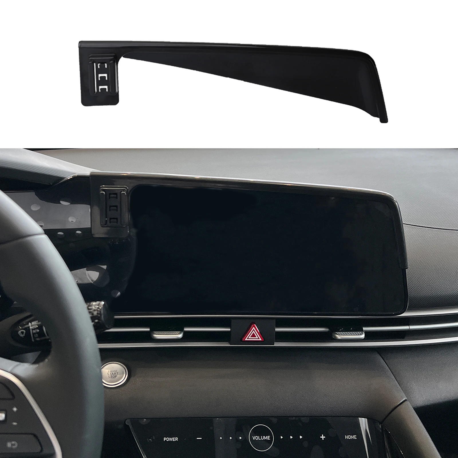 Car Phone Holder for Hyundai Elantra Avante ~ N Line CN7 Bracket Navigation Stand Auto Accessories