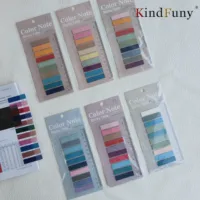 200 Sheets Creative Transparent PET Waterproof Sticky Note Pads Notepads Posits for School Stationery Office Supplies 1