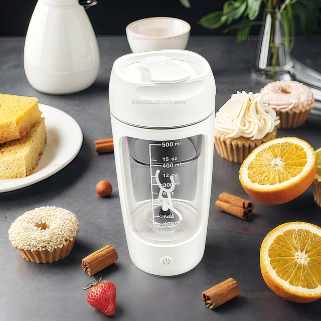 Electric Portable Powder Mixing Cup, Coffee Milk Vibrating Cup 3