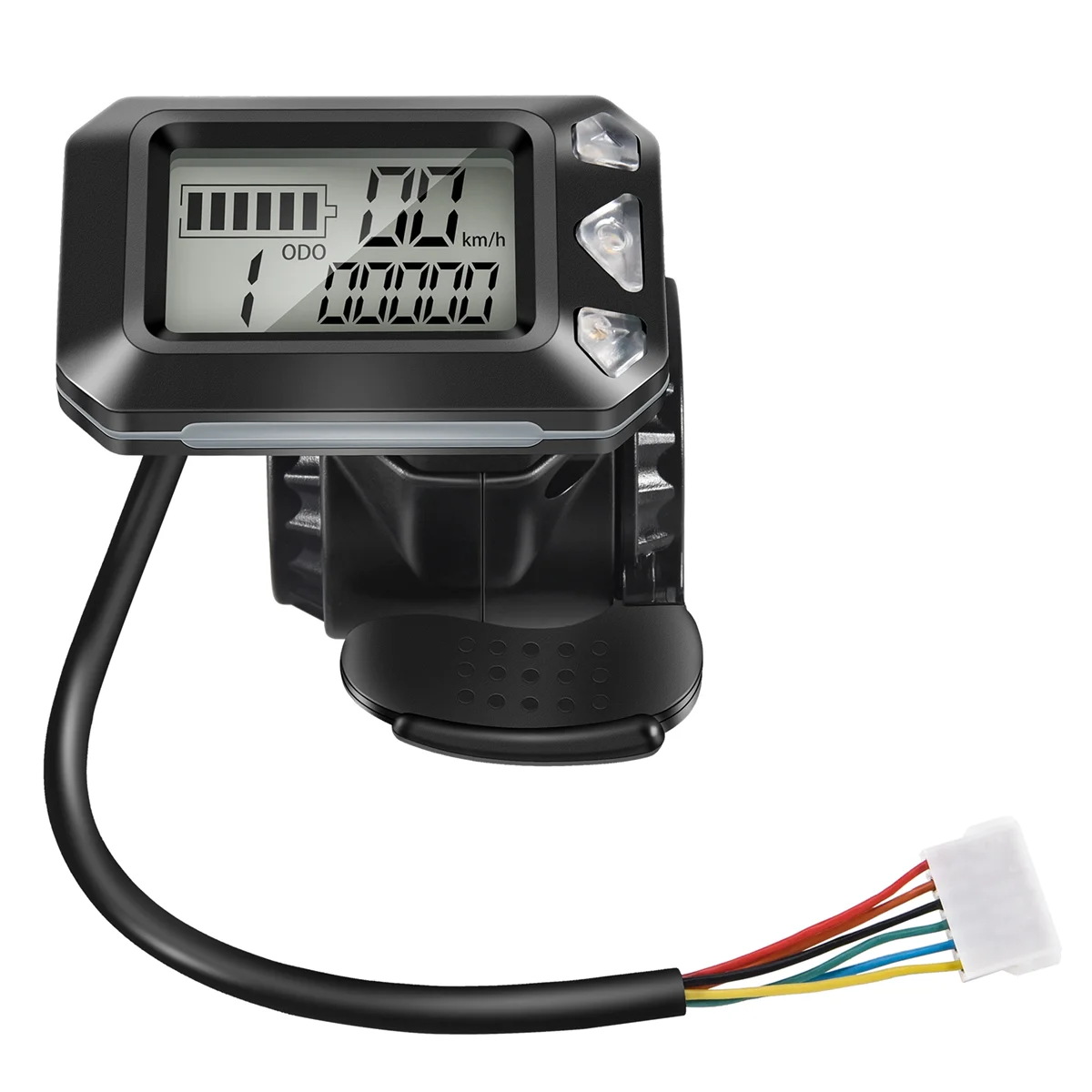 24V 36V Adjustable Electric Scooter Instrument Display Screen Switch Accelerator for 5.5 Inches Scooter Parts (6 Pins) 2