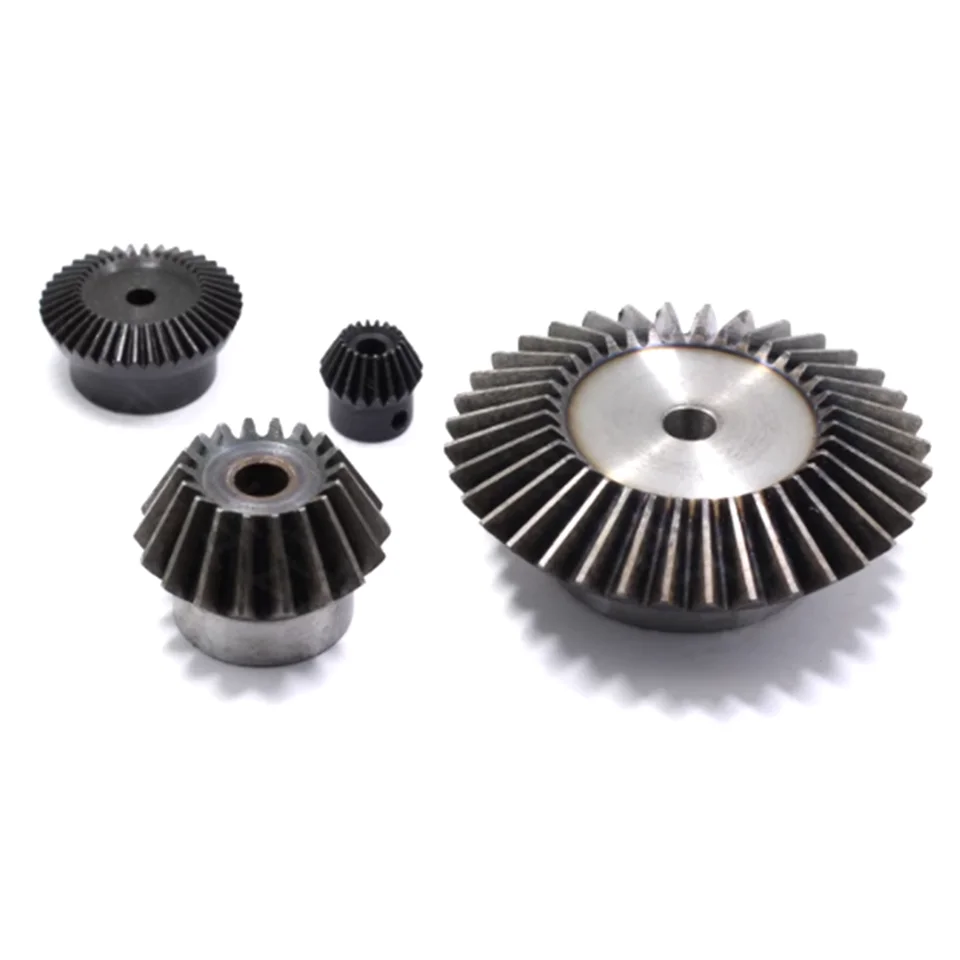 Kit D’engrenages Dentés 1M – 30 Dents Et 15 Dents – Angle 90° Parapluie Métallique Rapport 2:1