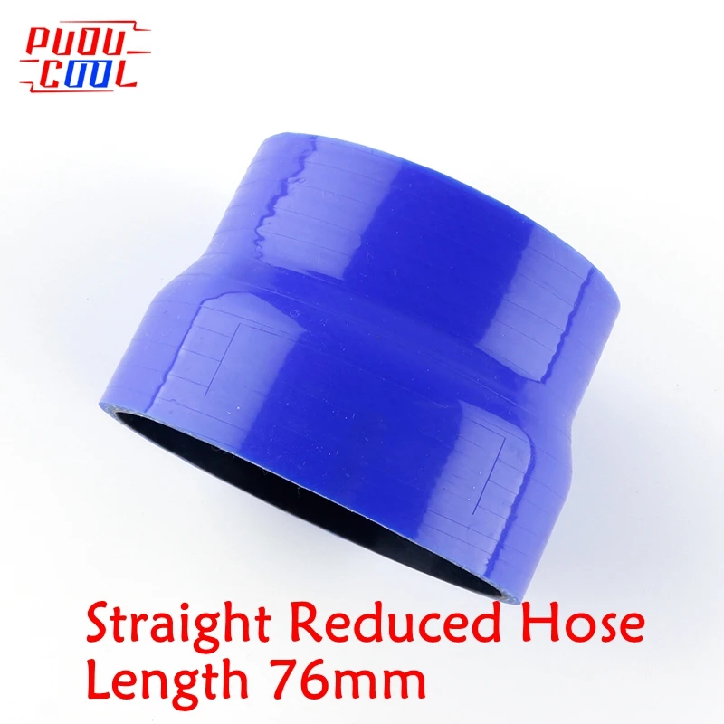 

Blue 76mm Length Straight Reducer Pipe General Coolant Intercooler Silicone Hose ID 25mm 28mm 32mm 35mm 38mm 45mm 48mm 3 Or 4Ply