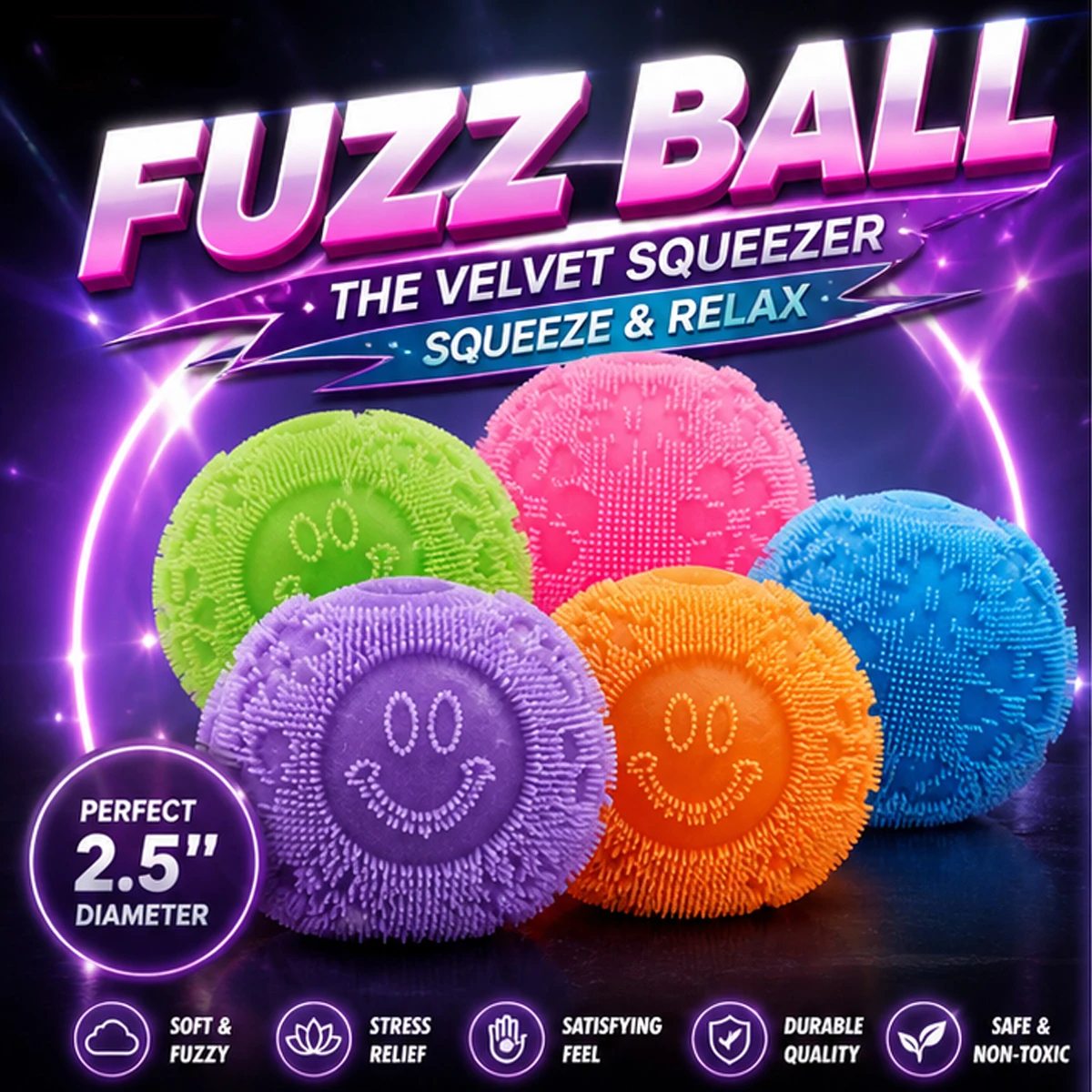 Pizza Sensory Squishy Cube 6