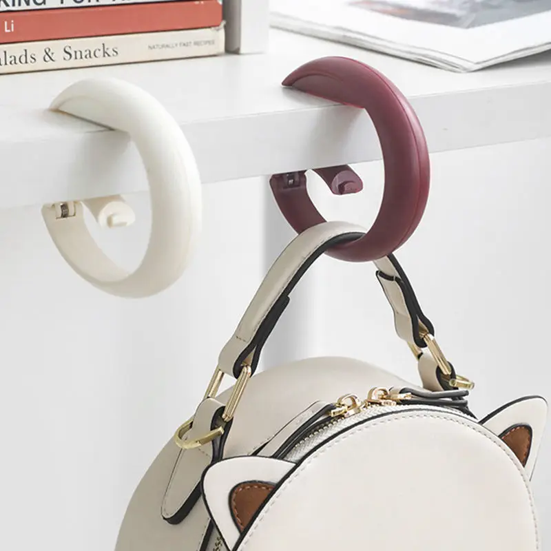 Desk Hanging Hook Practical Portable Folding Table Desk Hanging Clip