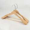 High-Grade Wide Shoulder Wooden Coat Hangers - Solid Wood Suit Hanger 5