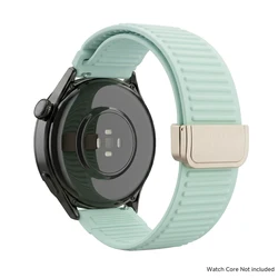 Silicone Magnetic Band - Versatile 20mm 22mm Loop Strap Bracelet - 22mm Universal Band (MG)