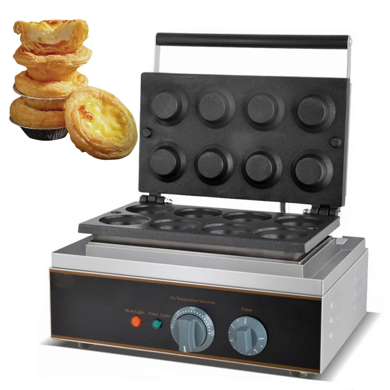 

Commercial Electric Egg Tart Machine Non Stick Tart Shell Presser Machine Cheese Tart Shell Forming machine