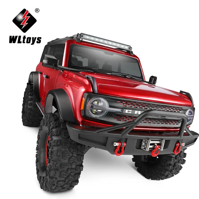 ホビーラジコン Wltoys 104020 Red 1/10 WLTOYS 104020 RC Rock Crawler 1/10 4WD Off Road RC Cars