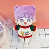Doll Clothes for 20cm Idol Dolls Plush Star Doll's Clothing Sweater Stuffed Toy Outfit for Cotton Dolls Accessories DIY Gifts 4