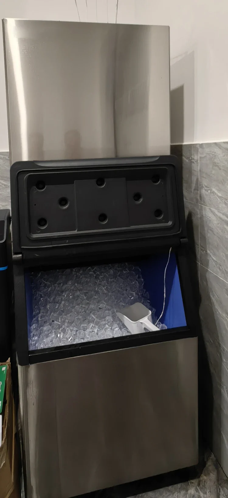 New design popular Fully-automatic gourmet ice machine with water dispenser for distributor 4