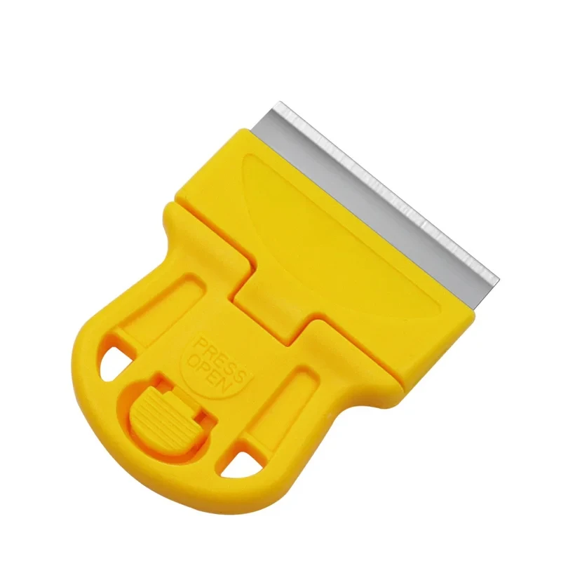 Razor blade scraper one-sided with blade painting holder handle standard window tinting tool remover cleaner