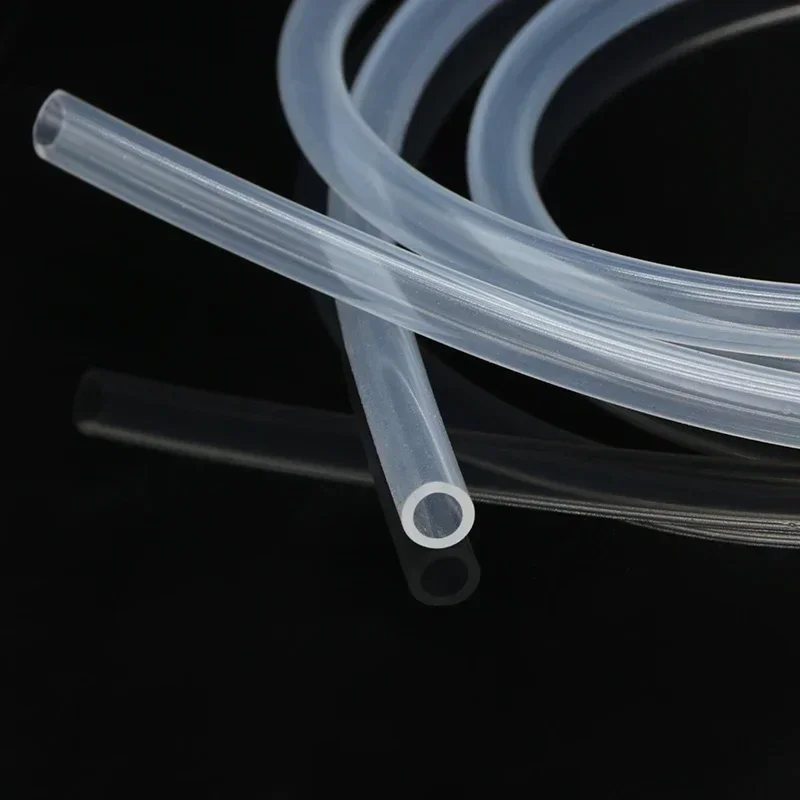 Silicone Tube 1M/5M Transparent Flexible ID 0.5 1 2 2.5 3 4 5 6 7 8 mm Food Grade Temperature Resistance Nontoxic