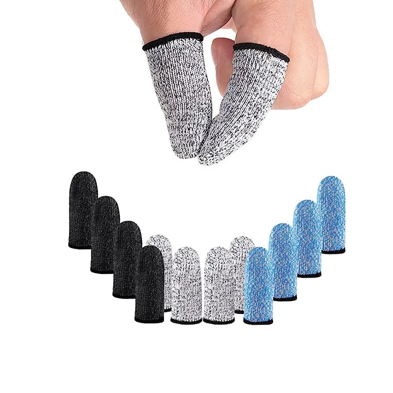 Anti-Cut Finger Cots Thumb Protector Sleeve Cover Finger Peel Fingertip Gloves Picking Cover Kitchen Tools 30pcs~10pcs Finger Protector Finger Guard Thumb Brace