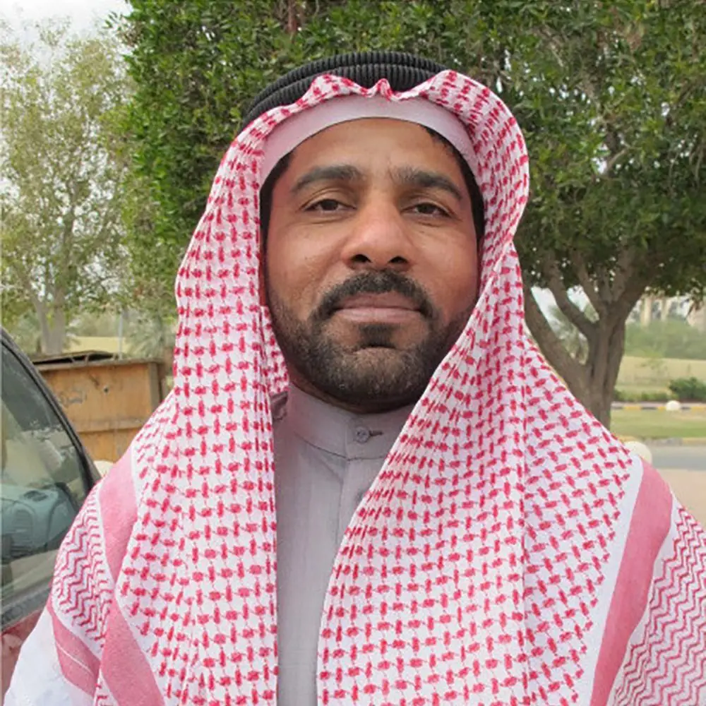 1 Stück Islamische Kopfbedeckung Seil-Wüstenaccessoires Herren Saudi-Arabischer Dubai Kopfseil Muslimischer Schwarzer Egal Shemagh Schal – Detail 4