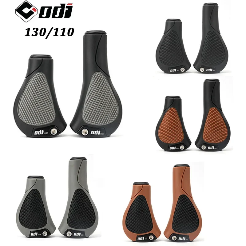 ODI MTB Handlebar Grips Ergonomics Mountain Bicycle Folding Bike Cover Ultralight Anti Slip Bike Handle Cover Including Plug